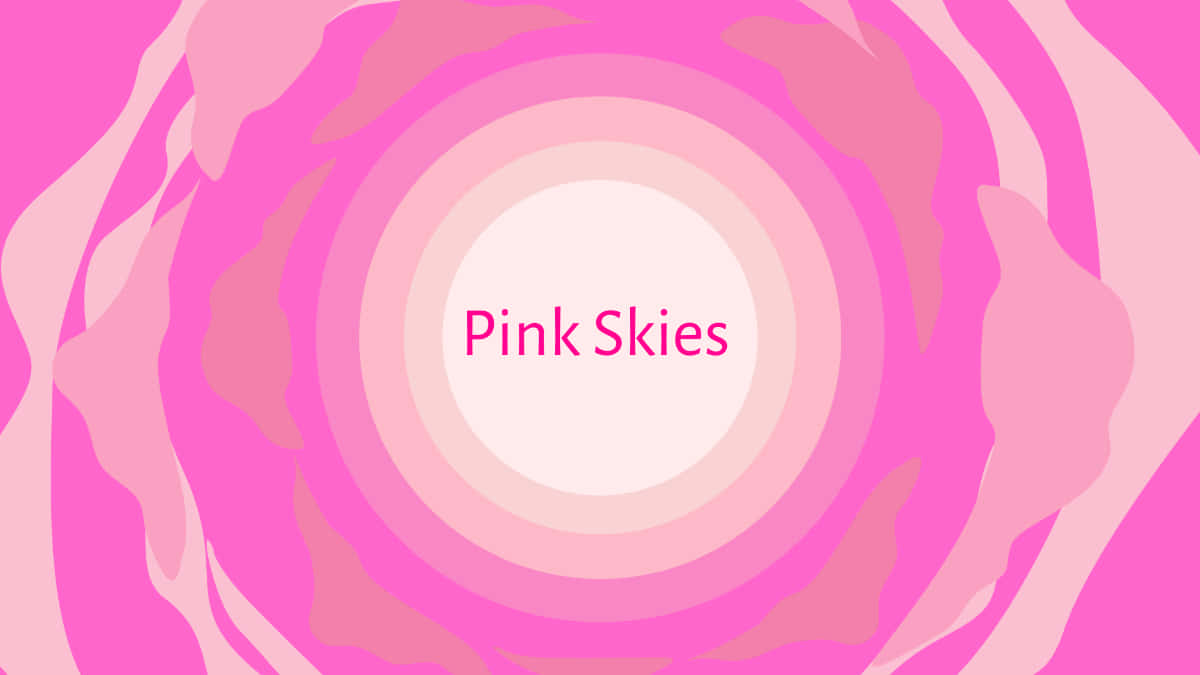 Abstract Pink Swirl Background Wallpaper