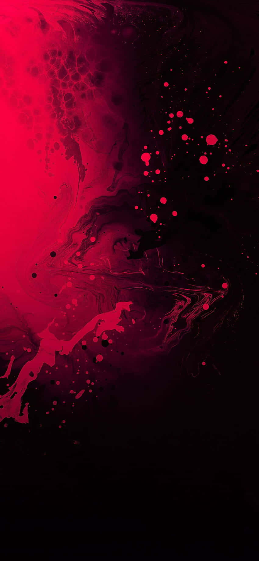 Abstract Red Blacki Phone11 Wallpaper Wallpaper