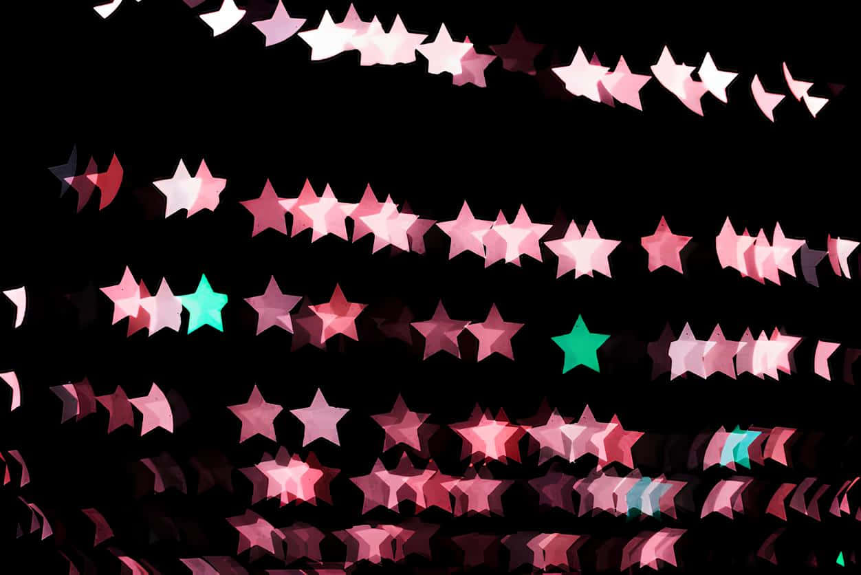 Abstract Starlight Bokeh Pattern Wallpaper