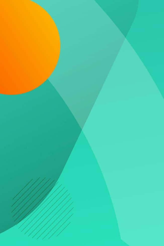 Abstract Sunrise Geometry.jpg Wallpaper