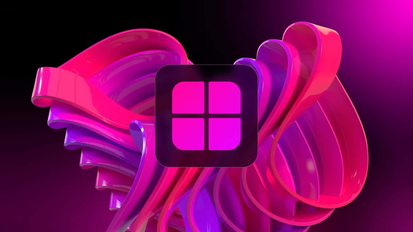 Abstract Windows Logo Design Wallpaper