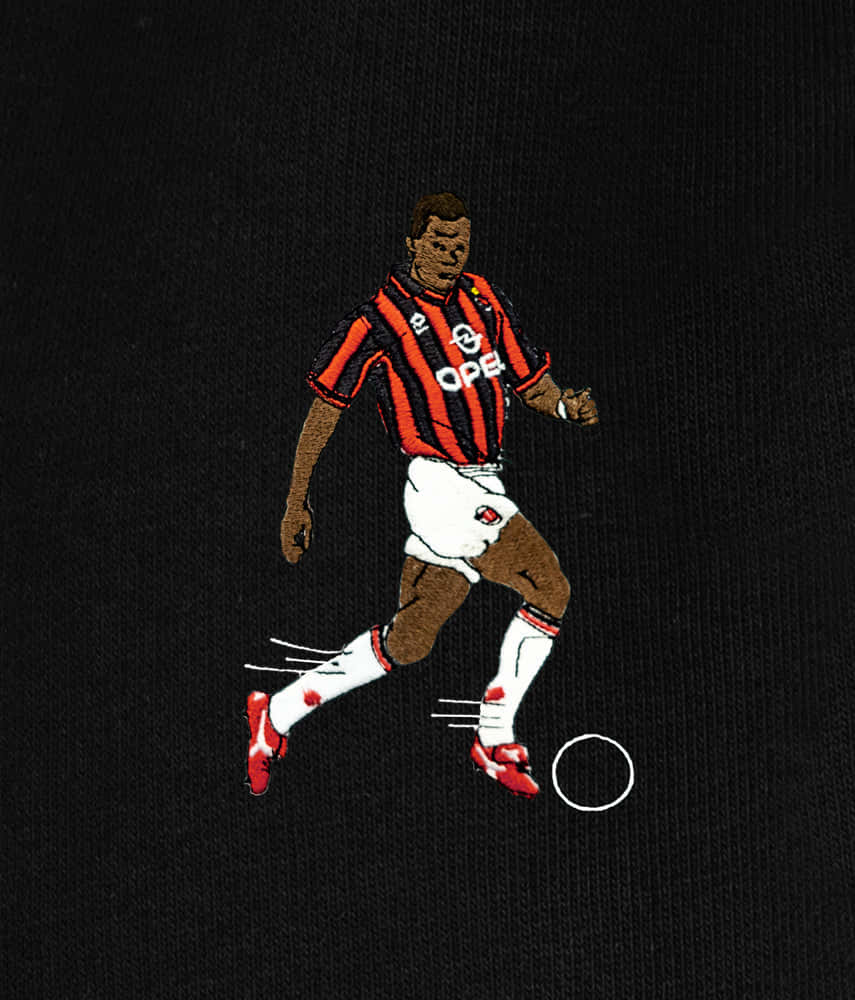 Ac Milan George Weah Patch Wallpaper