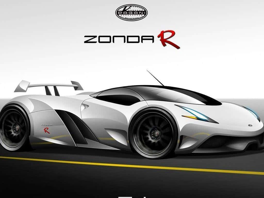 Accelerating Elegance - Zonda F Wallpaper