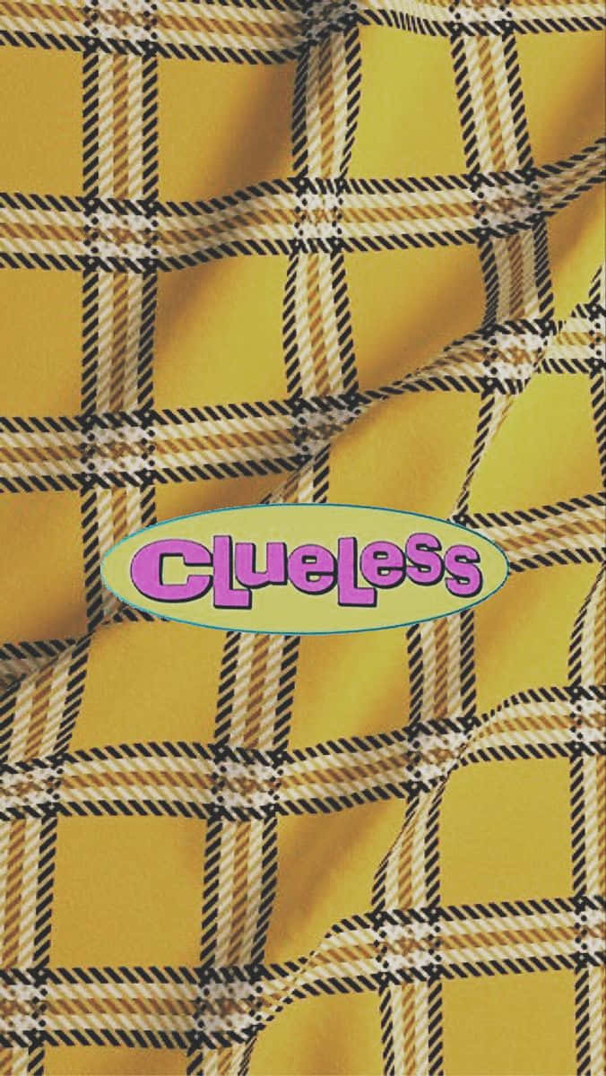 Accessorize With Aesthetic Yellow Plaid Wallpaper