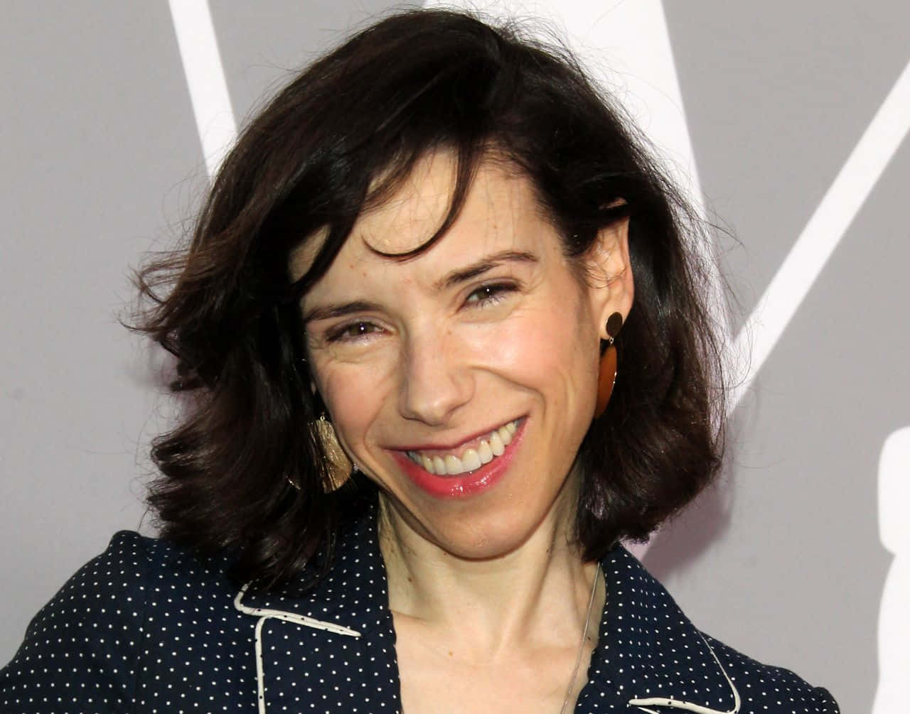 Acclaimed Actress Sally Hawkins Radiating Charm Wallpaper