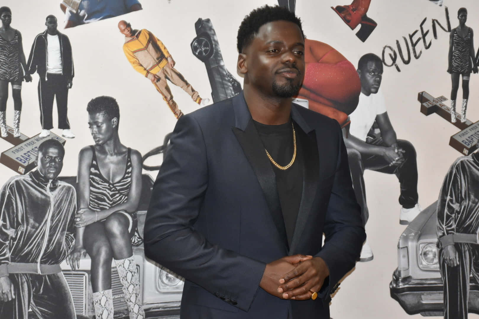 Actor Daniel Kaluuya On The Red Carpet Wallpaper