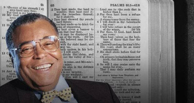 Actor James Earl Jones Bible Wallpaper