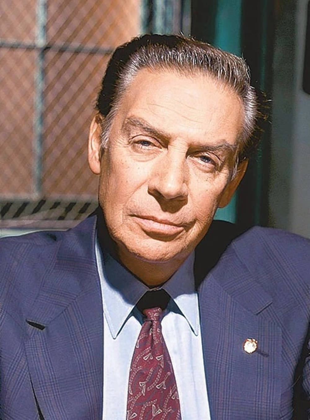 Actor Jerry Orbach As Detective Lennie Wallpaper