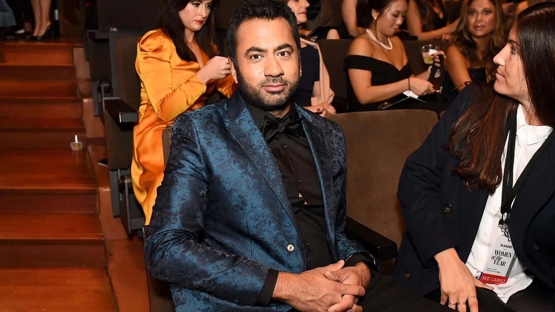 Actor Kal Penn At A Movie Premiere Wallpaper