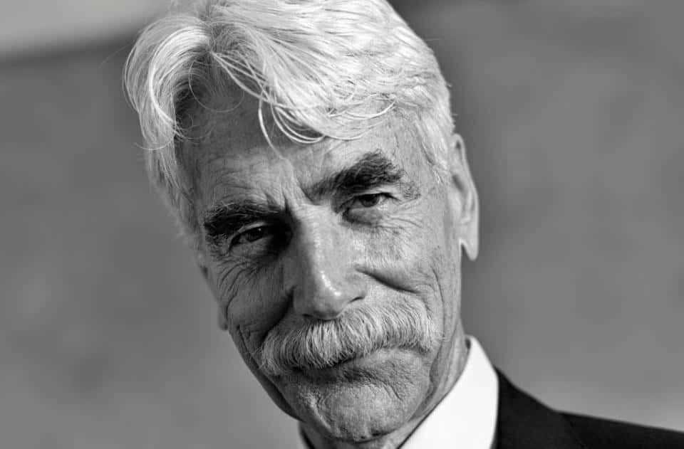 Actor Sam Elliott Close Up Wallpaper