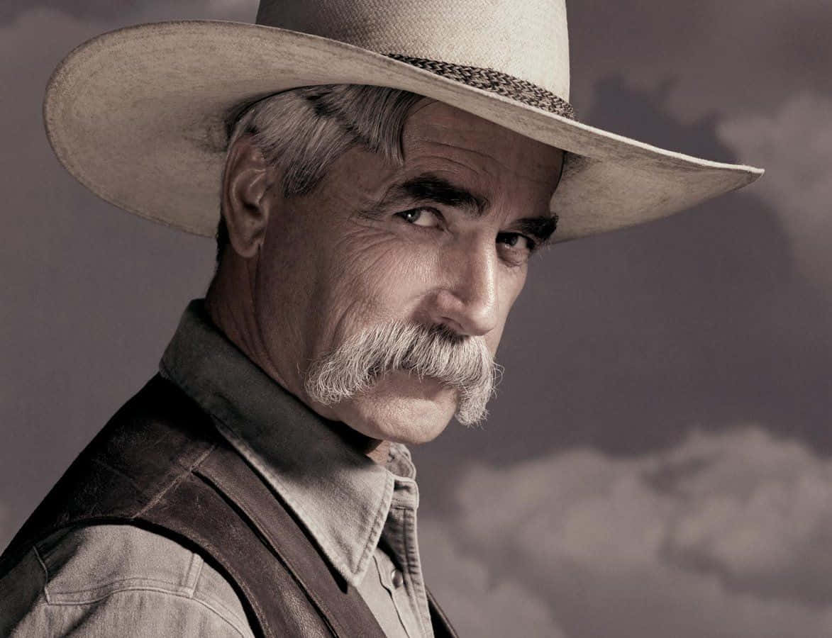 Actor Sam Elliott Cowboy Hat Wallpaper