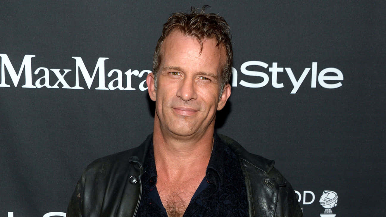 Actor Thomas Jane Commands The Screen Wallpaper