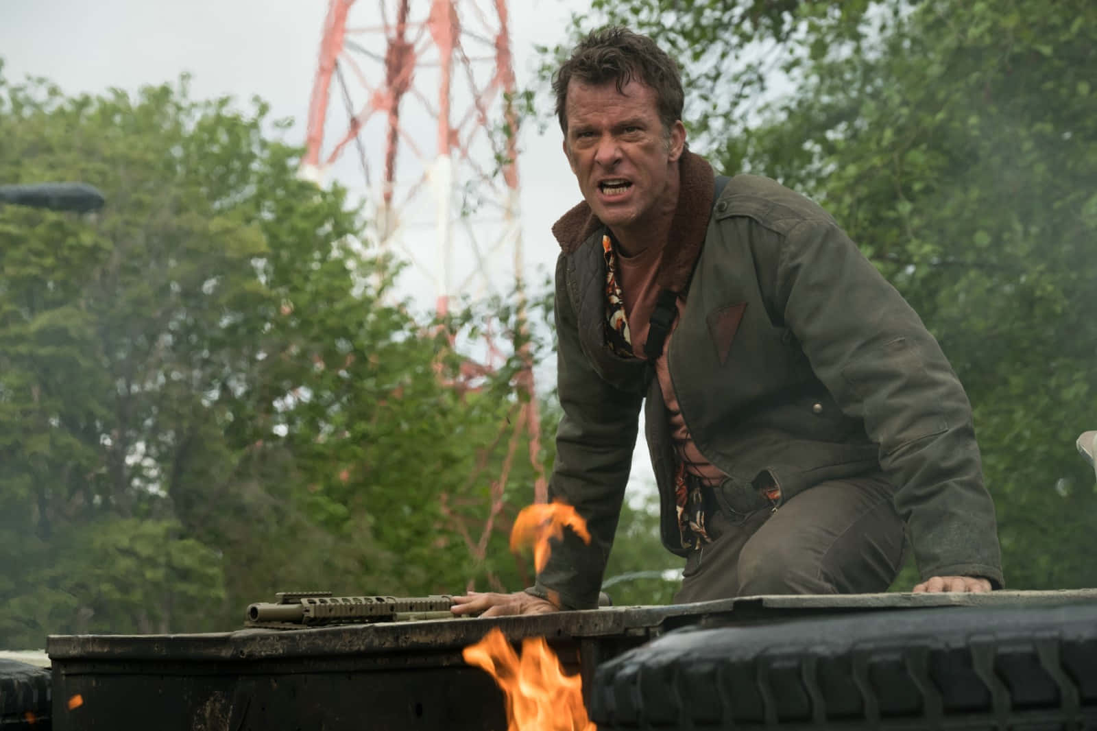 Actor Thomas Jane Starring In ‘new Adventures Of Old Christine’ Wallpaper