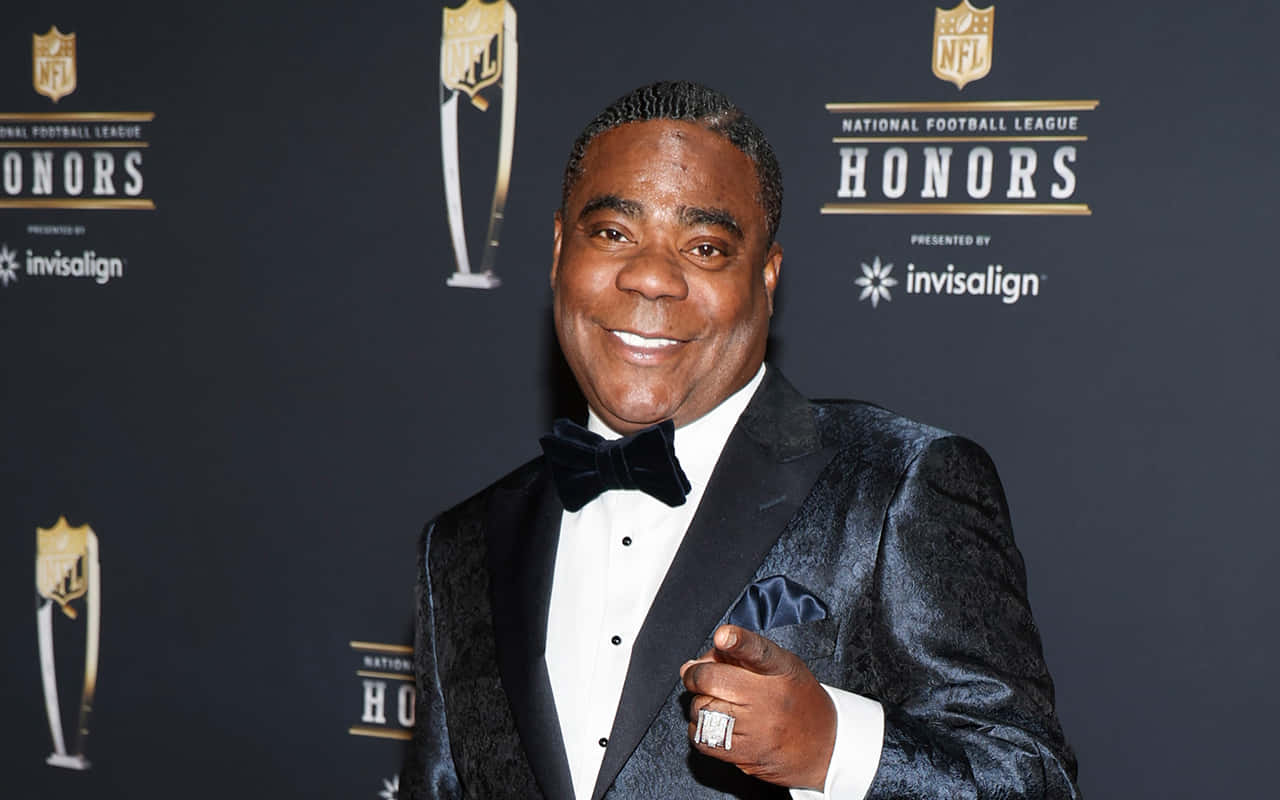 Actor Tracy Morgan Smiling Wallpaper