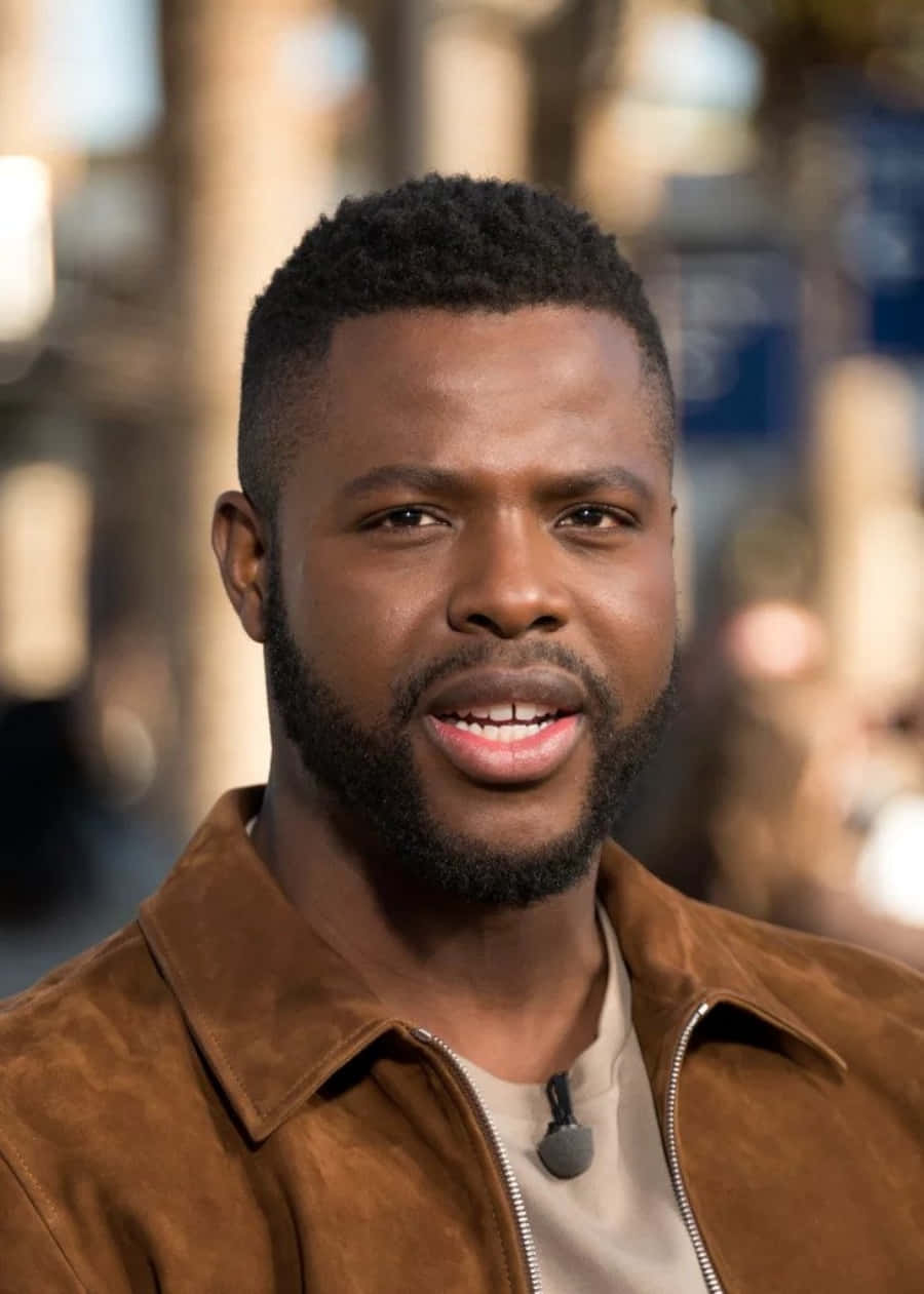 Actor Winston Duke In A Promotional Image For ‘us’. Wallpaper