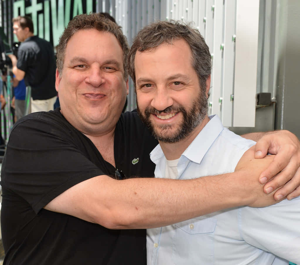 Actor, Writer And Comedian Jeff Garlin Strikes A Pose Wallpaper