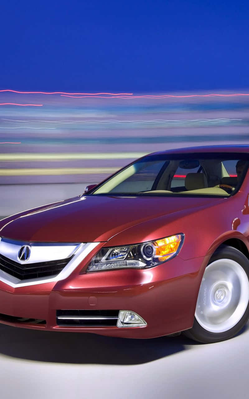 Acura R L Motion Blur Background Wallpaper