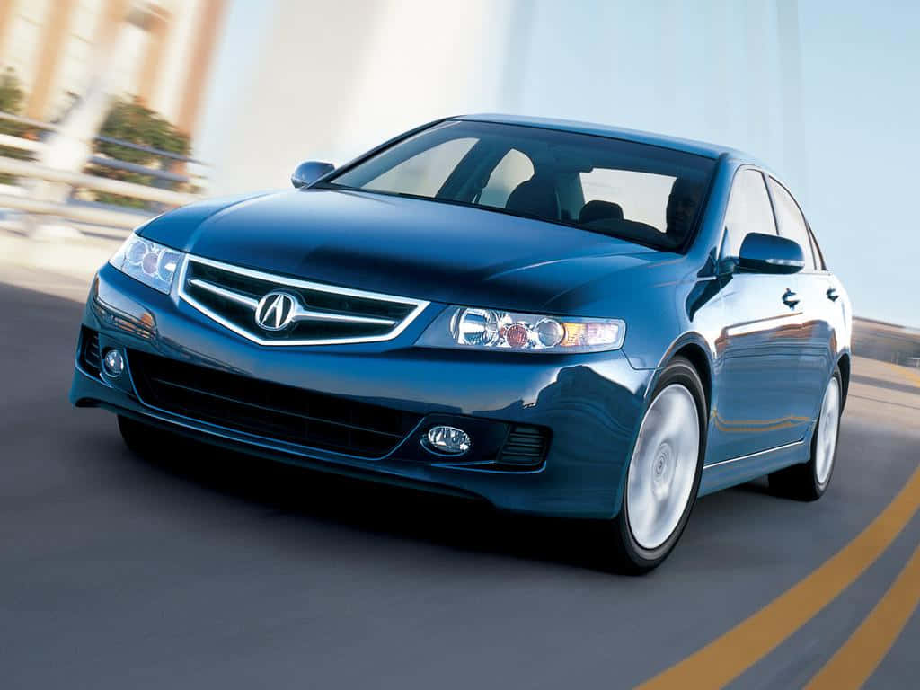 Acura Tsx: The Elegant Sports Sedan Wallpaper