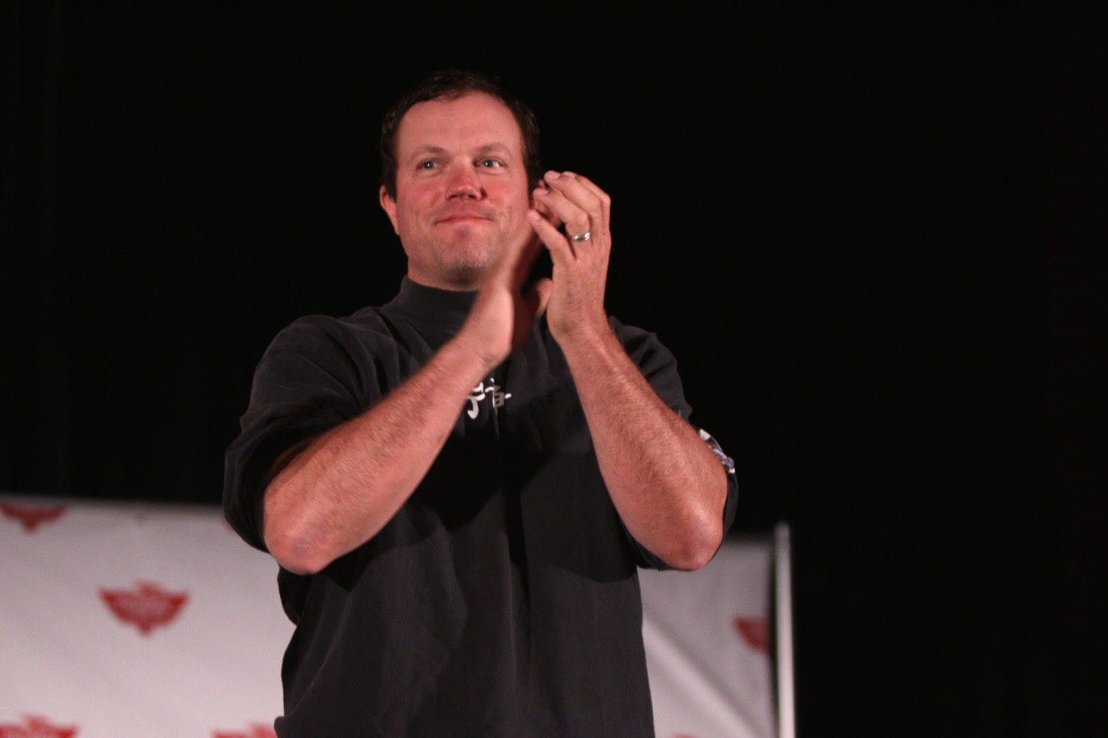 Adam Baldwin Clapping Wallpaper