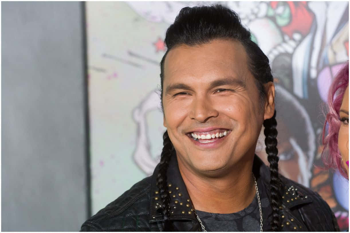 Adam Beach Smilingat Event Wallpaper