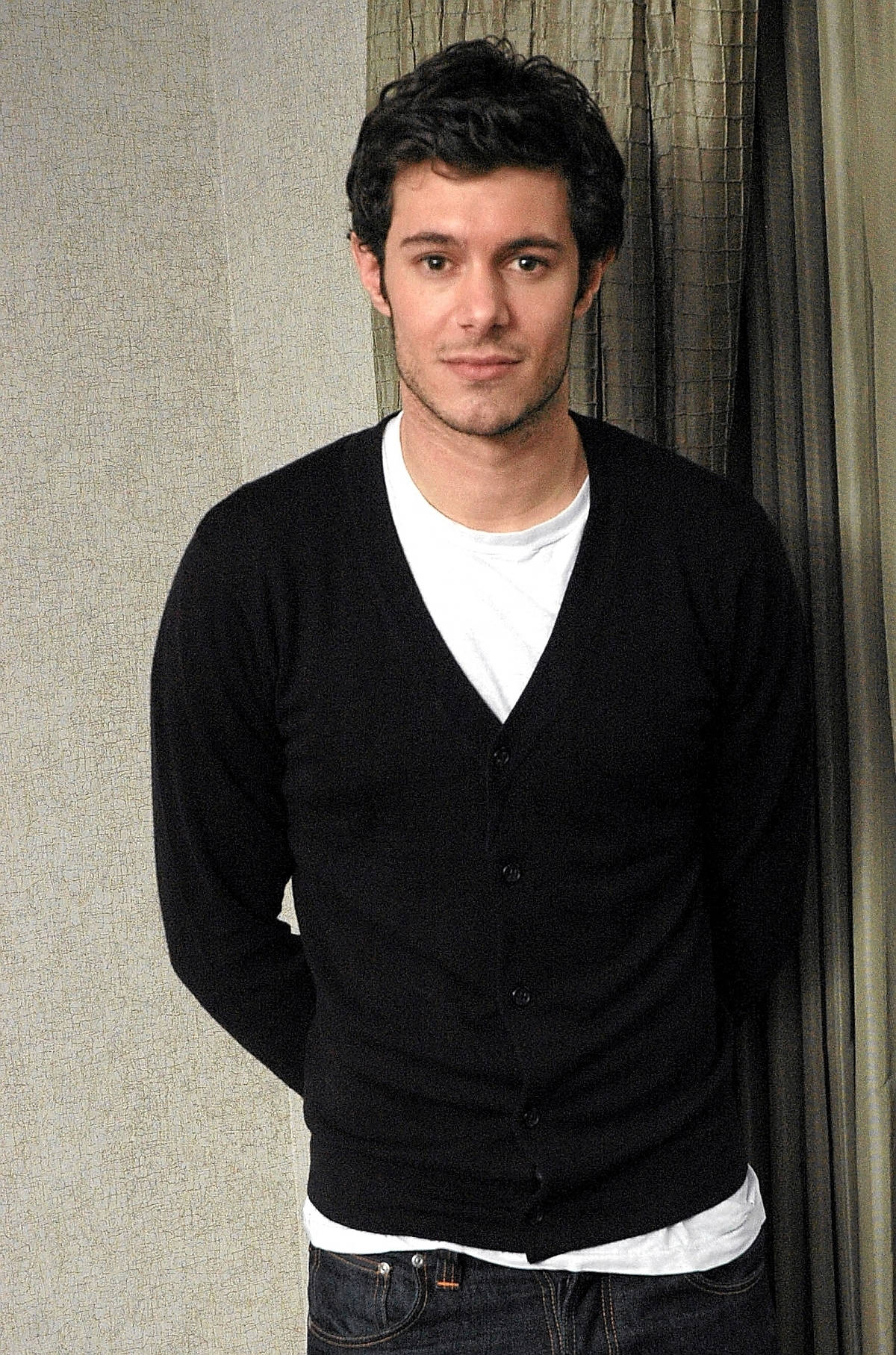 Adam Brody Black Sweater Wallpaper