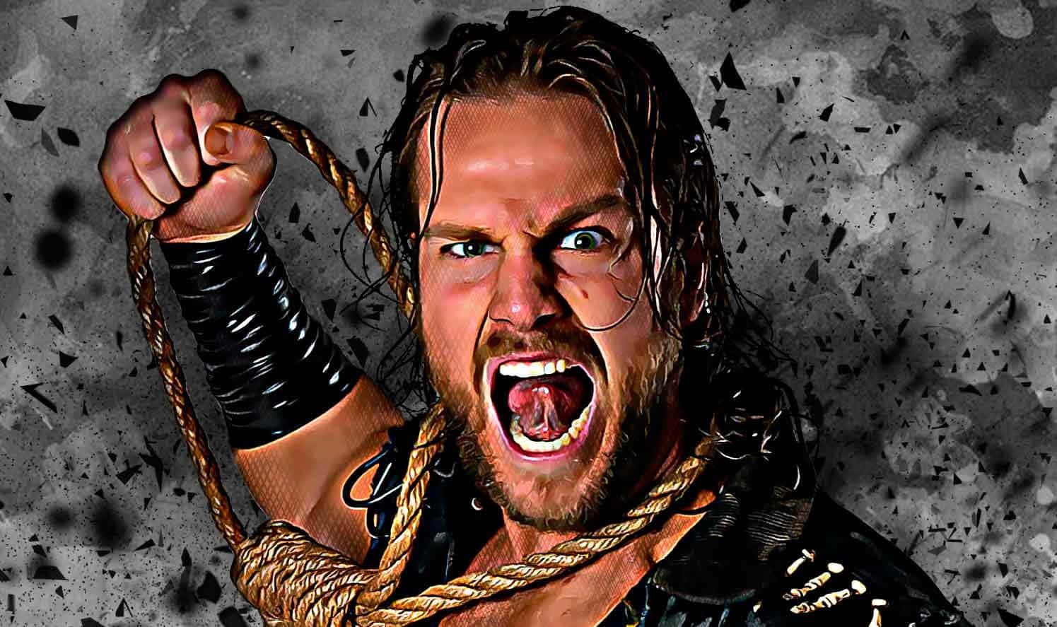 Adam Page Wearing Noose On Neck Wallpaper