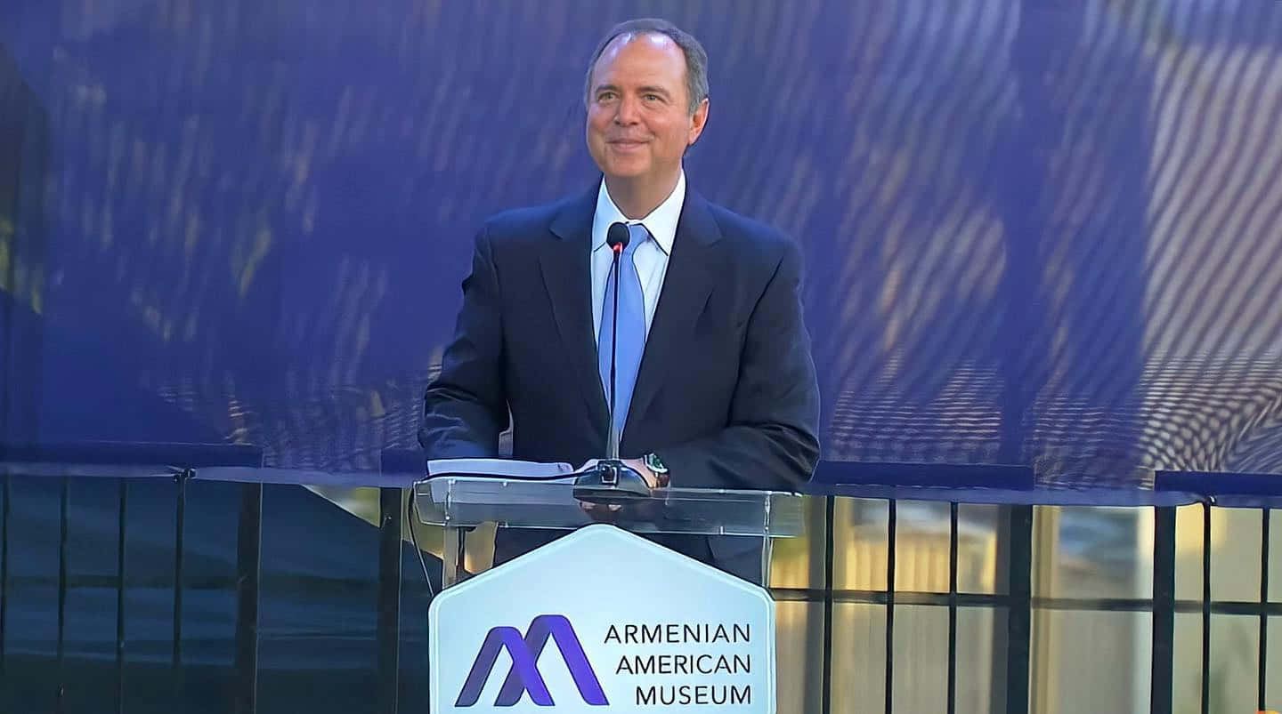 Adam Schiff At The Armenian American Museum Wallpaper