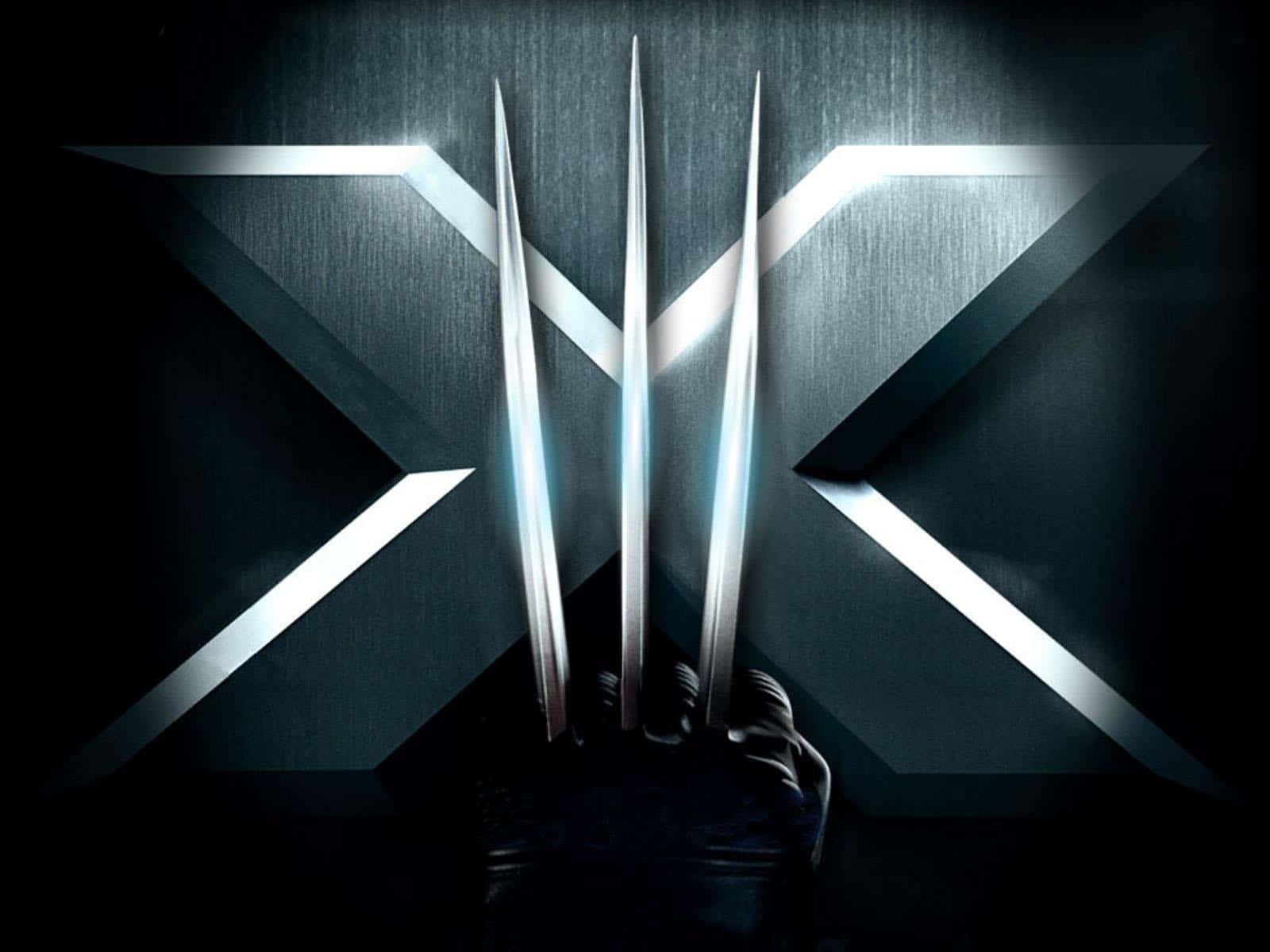 Adamantium-infused Claws Shining Under The Spotlight Wallpaper