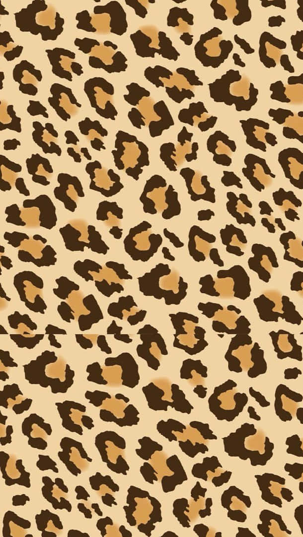 Add A Personal Touch To Your Phone With This Animal Print Iphone Wallpaper Wallpaper