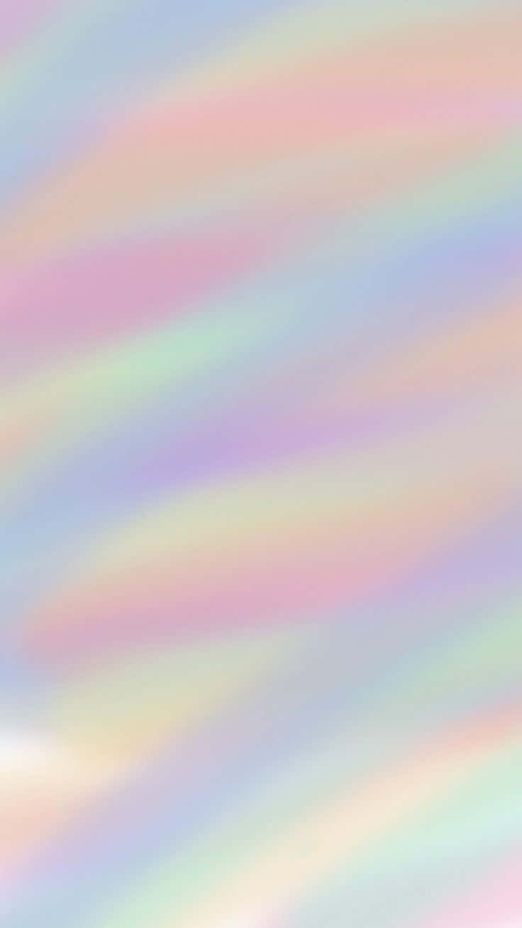 Add A Splash Of Color To Your Life With A Pastel Rainbow Iphone Wallpaper