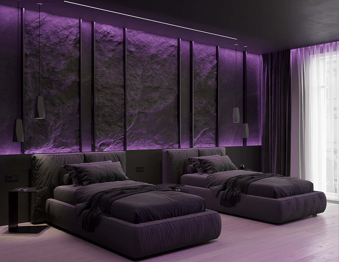 Add A Splash Of Vibrant Purple Décor To Transform Any Space Wallpaper