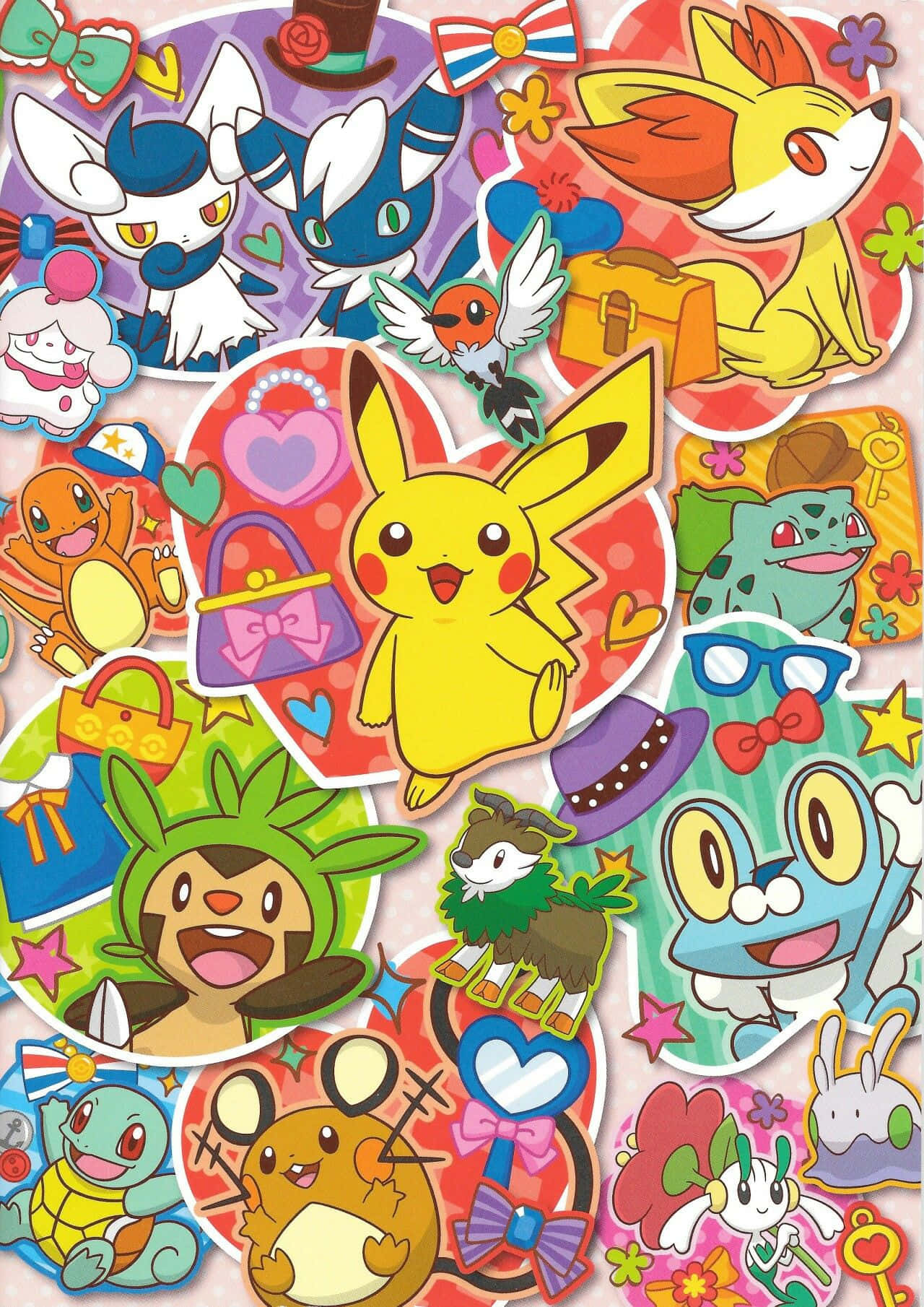 Add Nintendo's Classic Pokemon To Your Space With This Stylish Poster Wallpaper