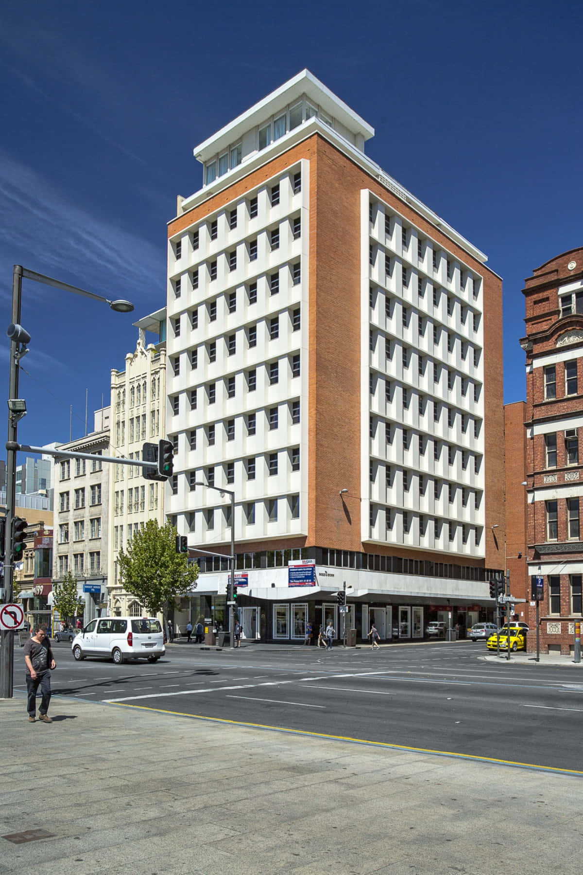 Adelaide Corner Building North Terrace Wallpaper