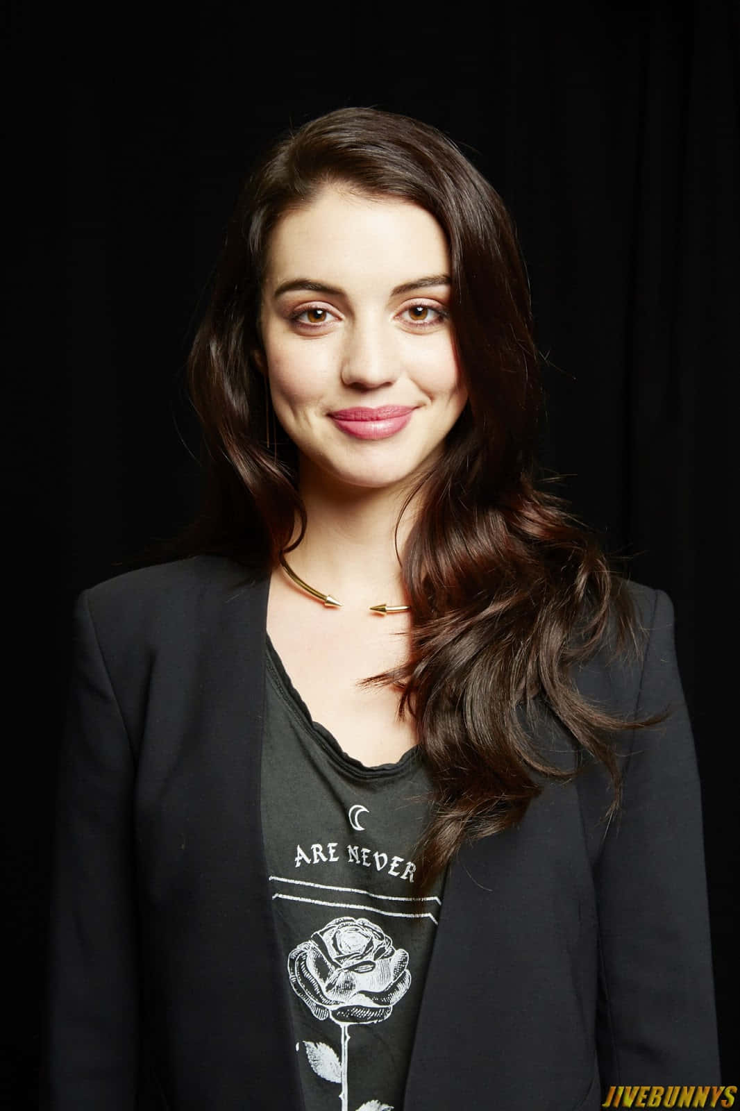 Adelaide Kane Portrait Black Backdrop Wallpaper