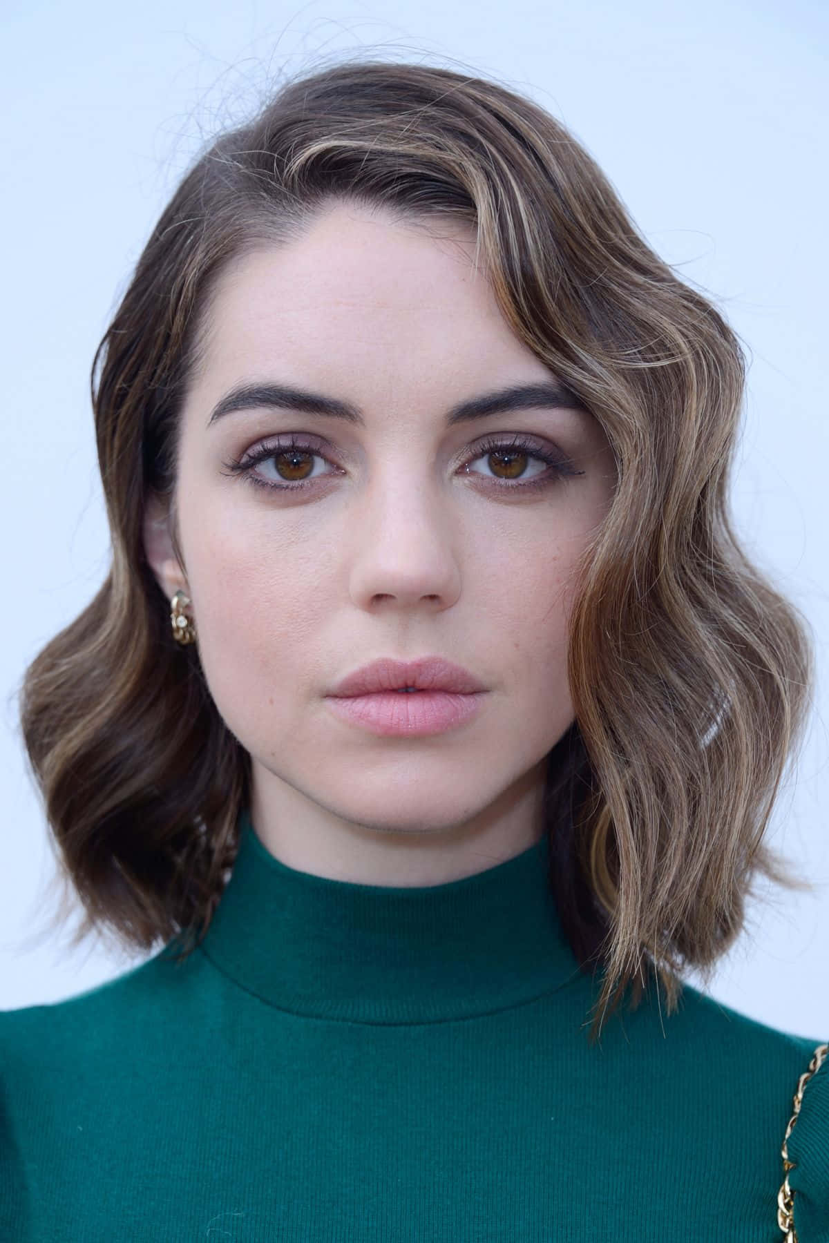 Adelaide Kane Portrait Green Top Wallpaper