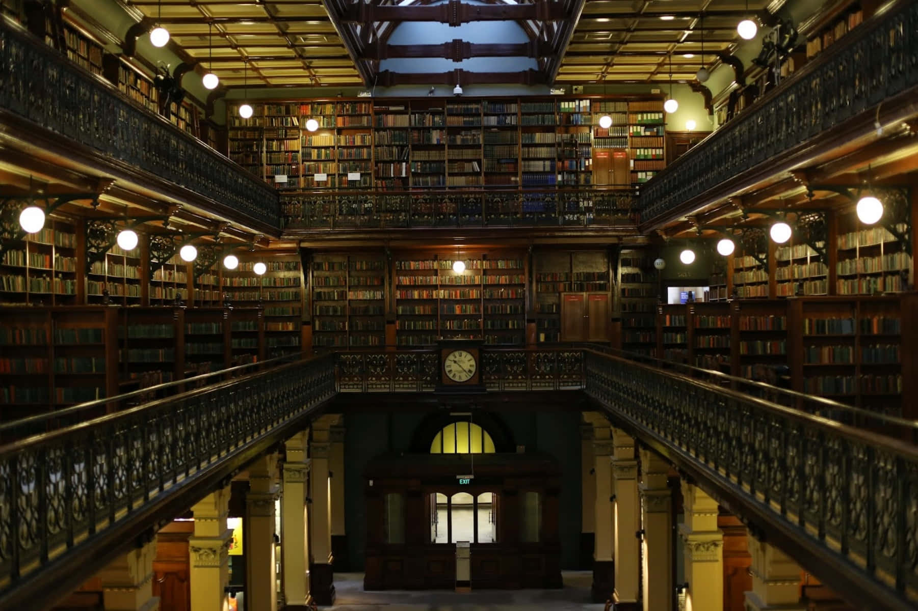 Adelaide State Library Interior Wallpaper