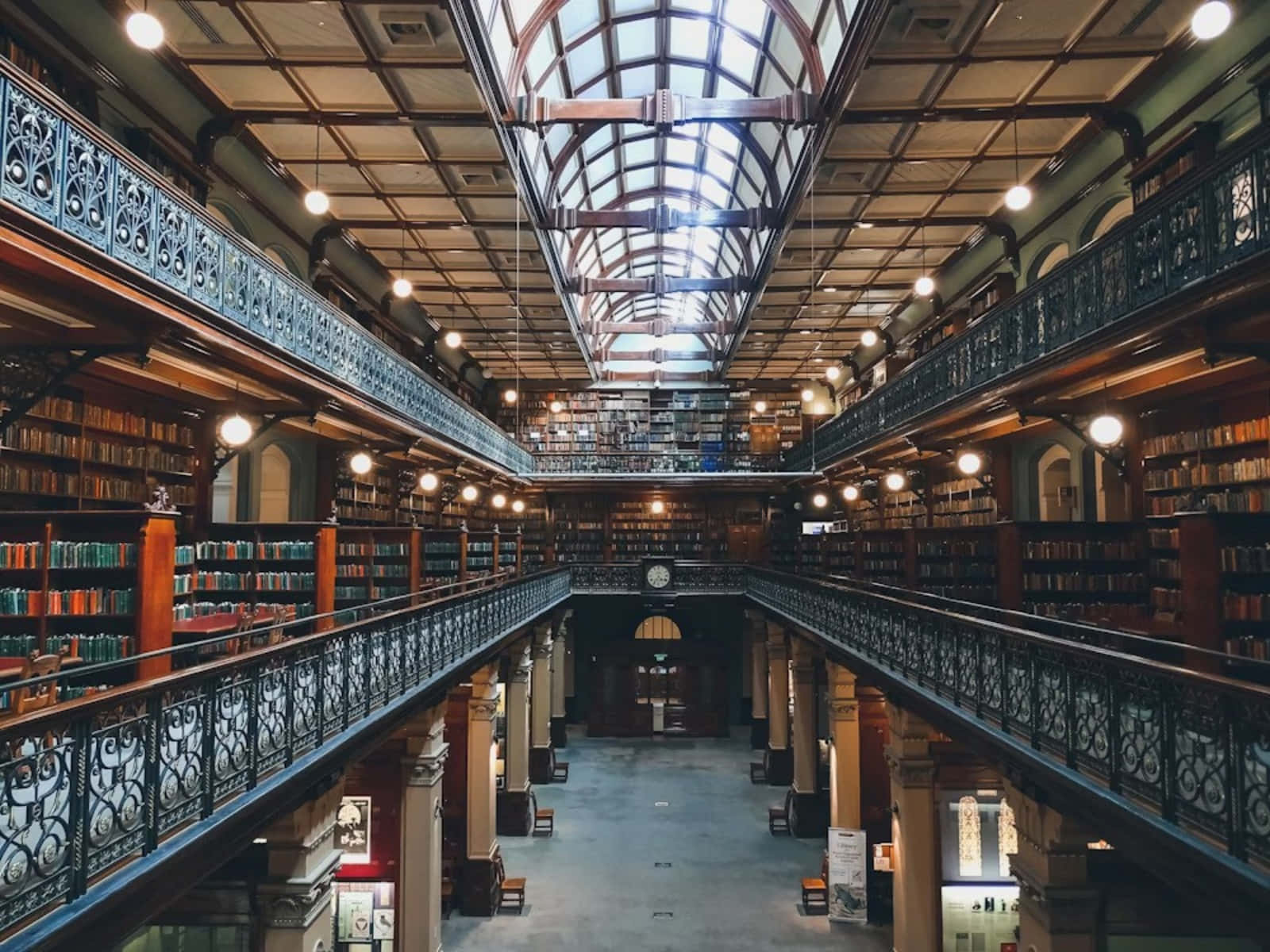 Adelaide State Library Interior Wallpaper