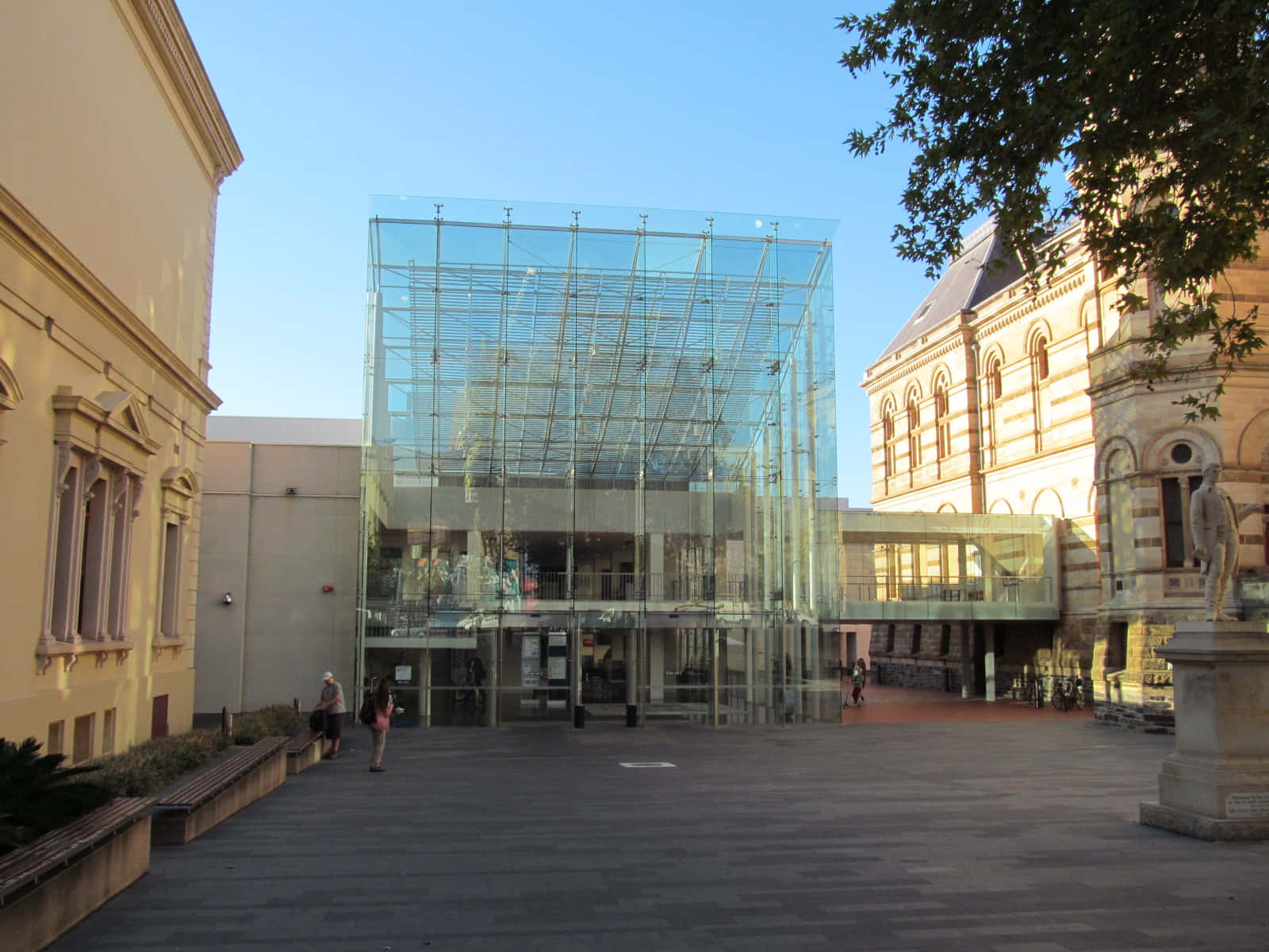 Adelaide State Library Modern Entrance Wallpaper