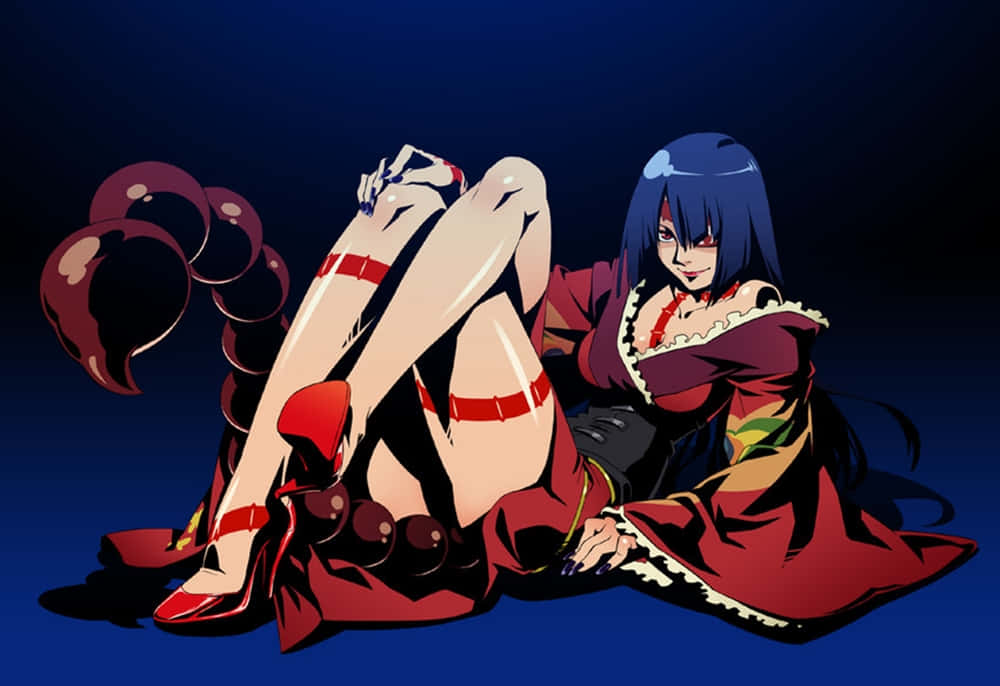 Adiane The Elegant From Gurren Lagann Anime Series Wallpaper