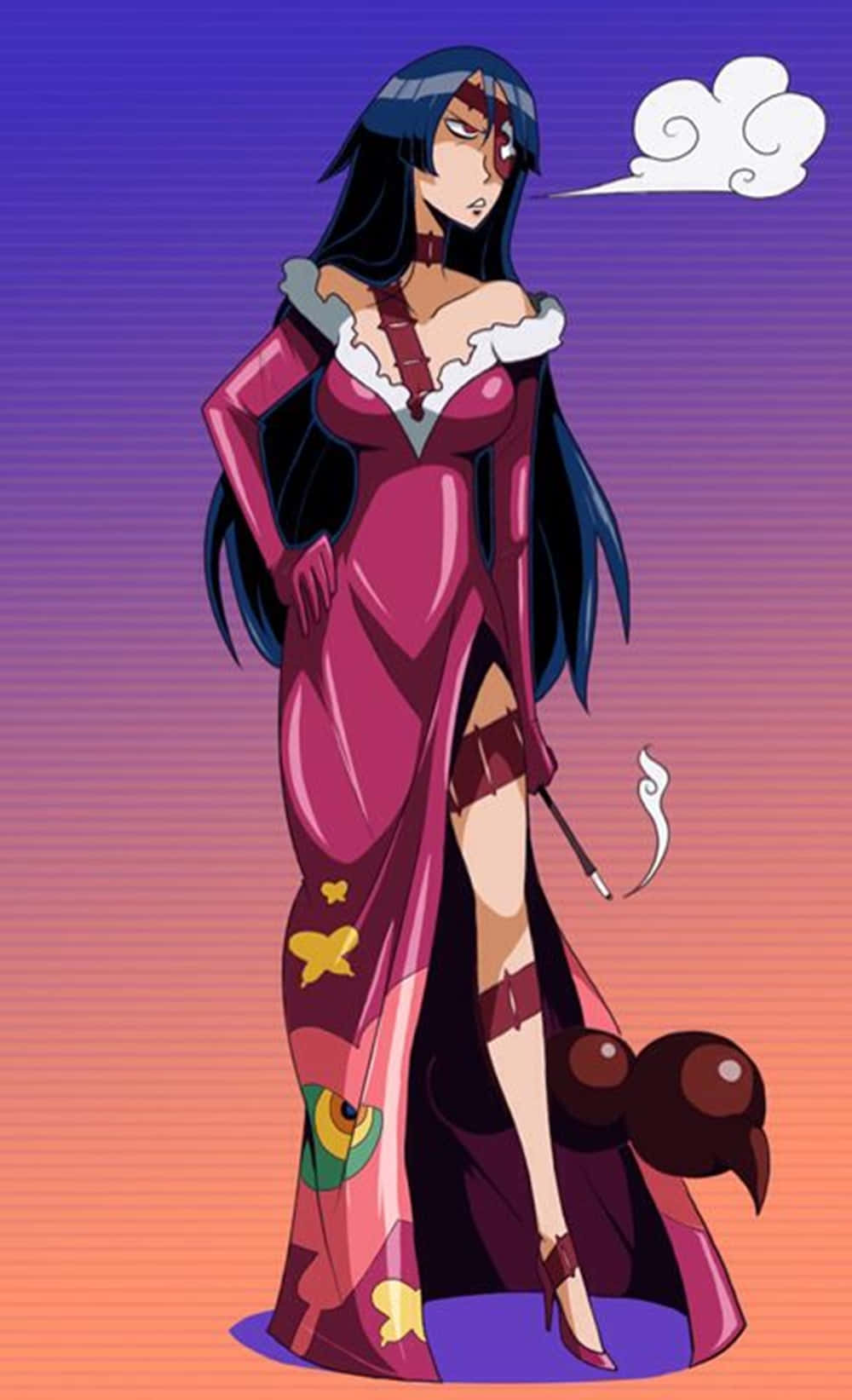 Adiane The Elegant In Gurren Lagann Wallpaper