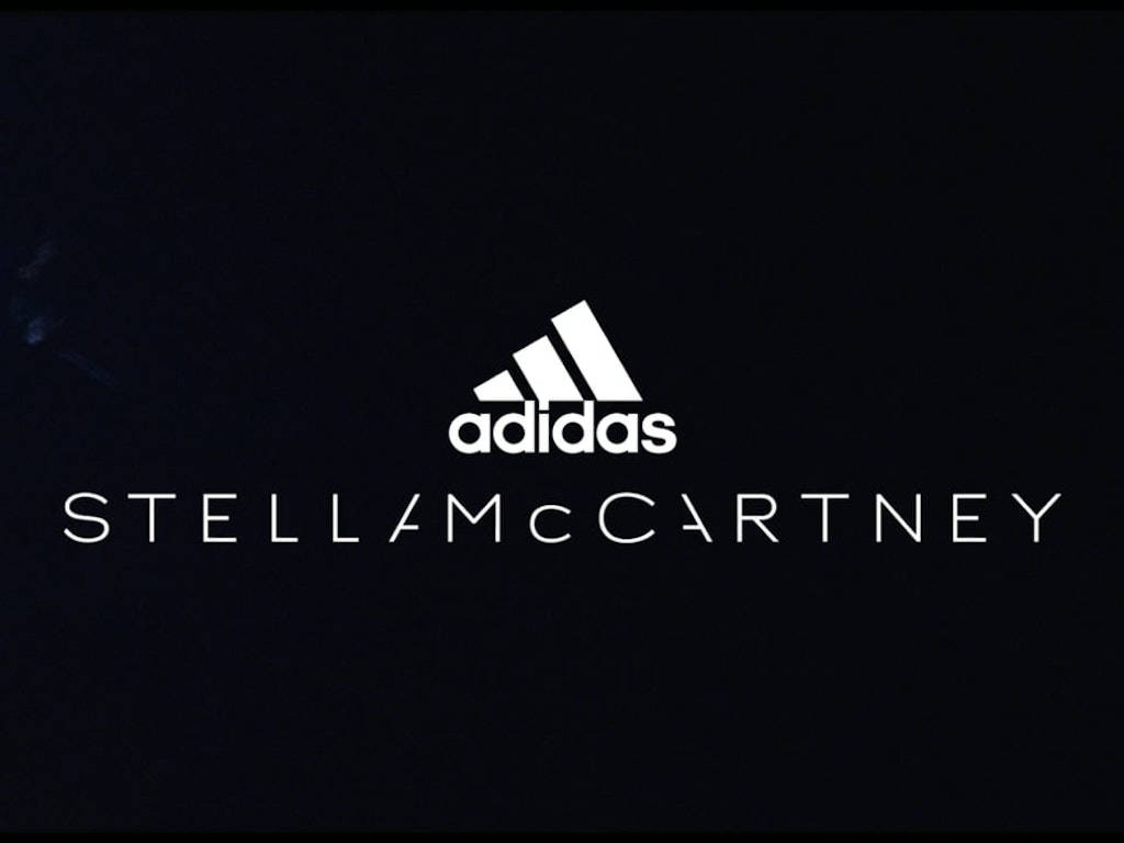 Adidas With Stella Mccartney Designer Logo Wallpaper