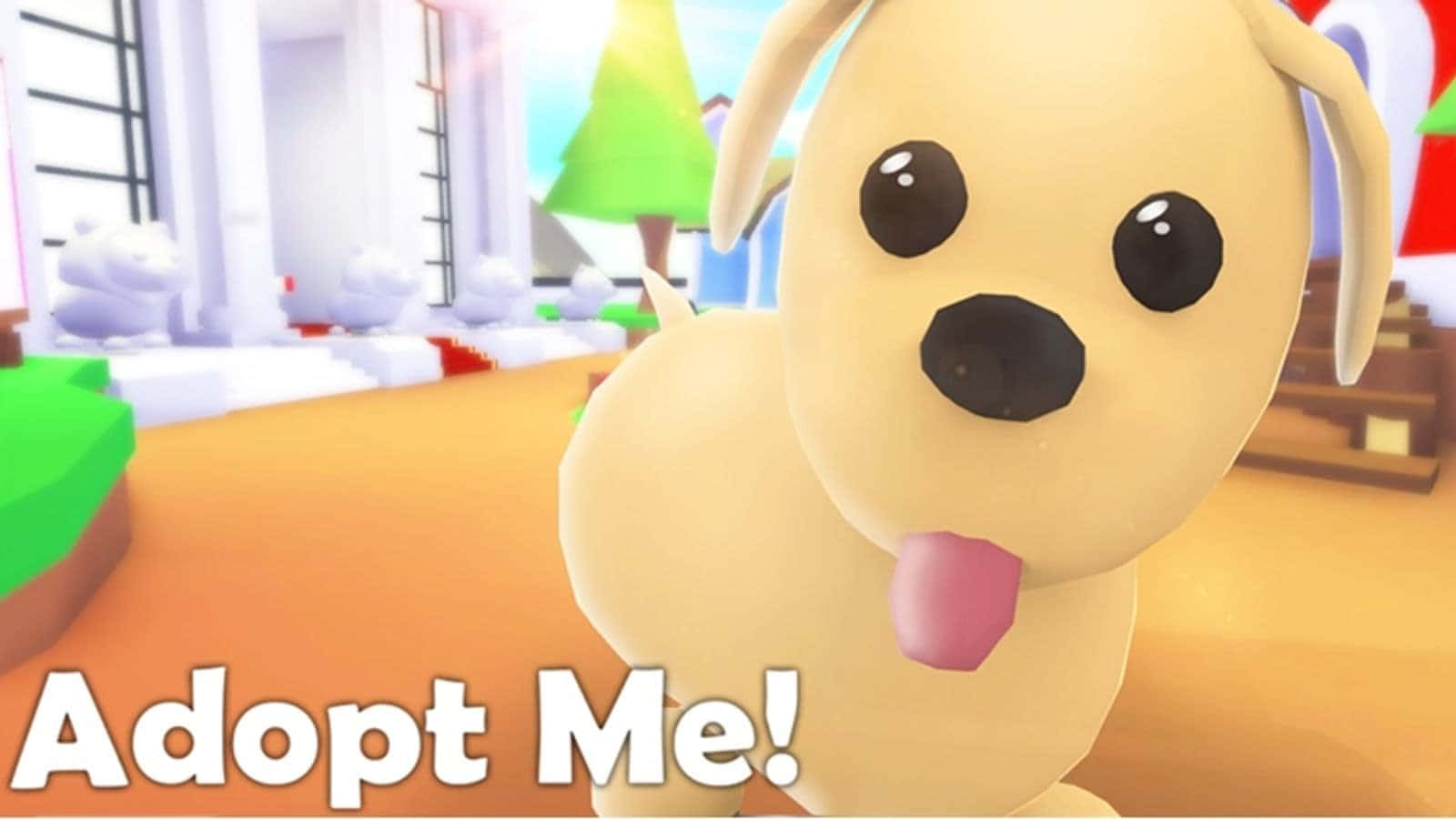 Adopt Me Roblox Dog Wallpaper