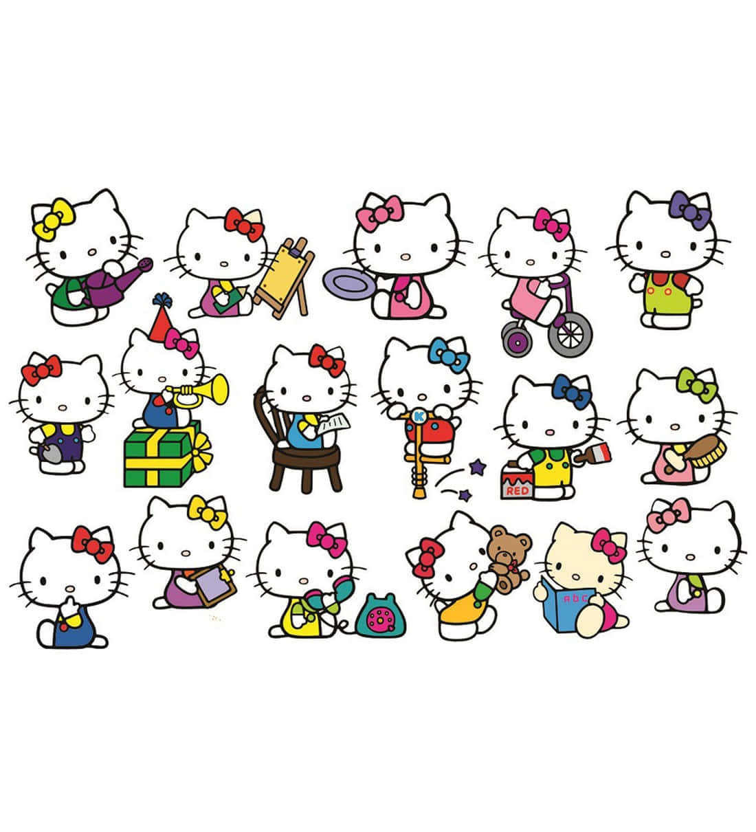 Adorable And Charming Kawaii Hello Kitty Wallpaper Wallpaper