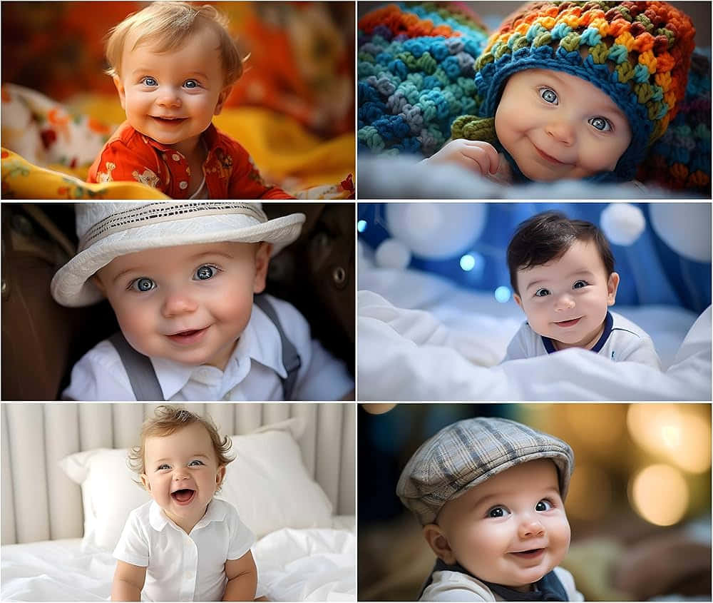 Adorable_ Babies_ Collage Wallpaper