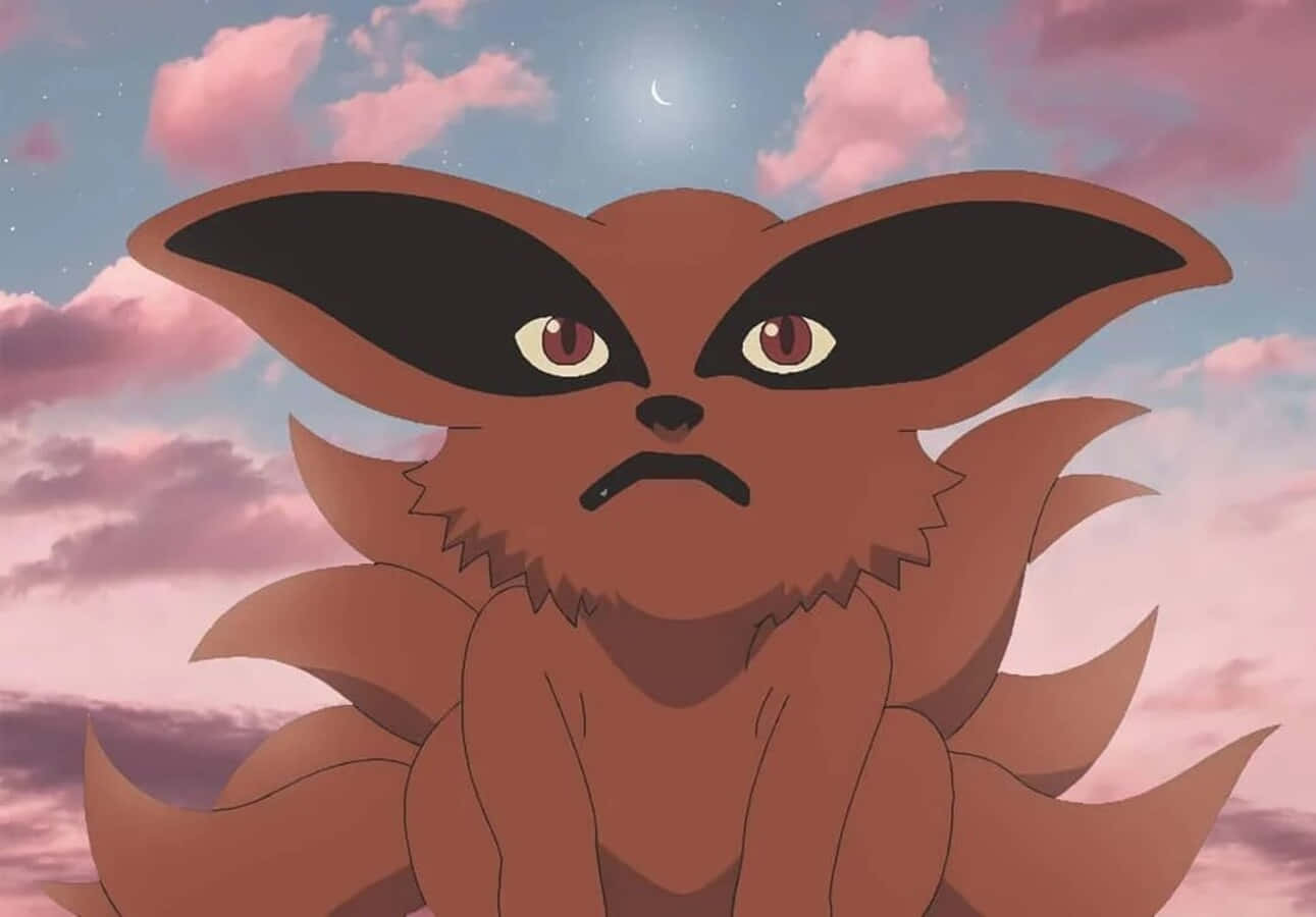 Adorable Baby Kurama Smiling Wallpaper