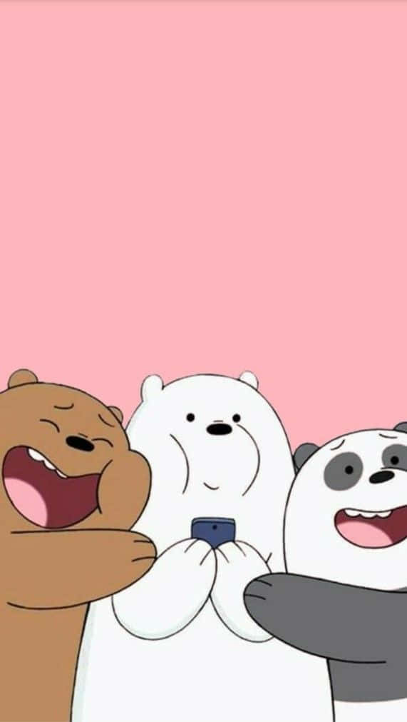 Adorable Cartoon Animal Friends Wallpaper