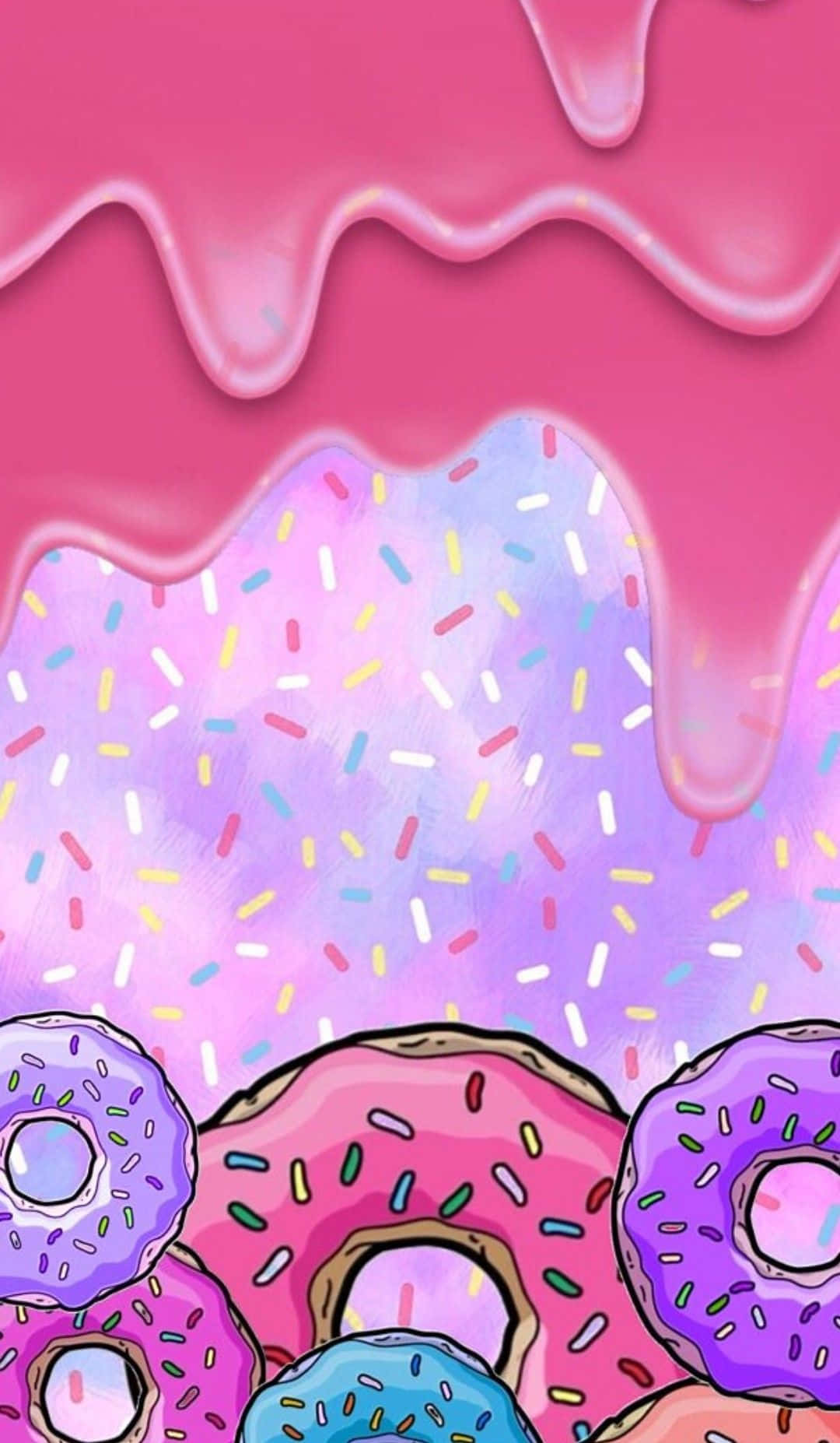 Adorable Donut Delight! Wallpaper