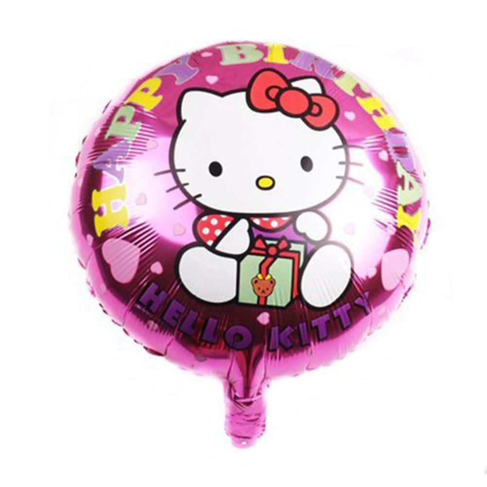 Adorable Hello Kitty Party Celebration Wallpaper