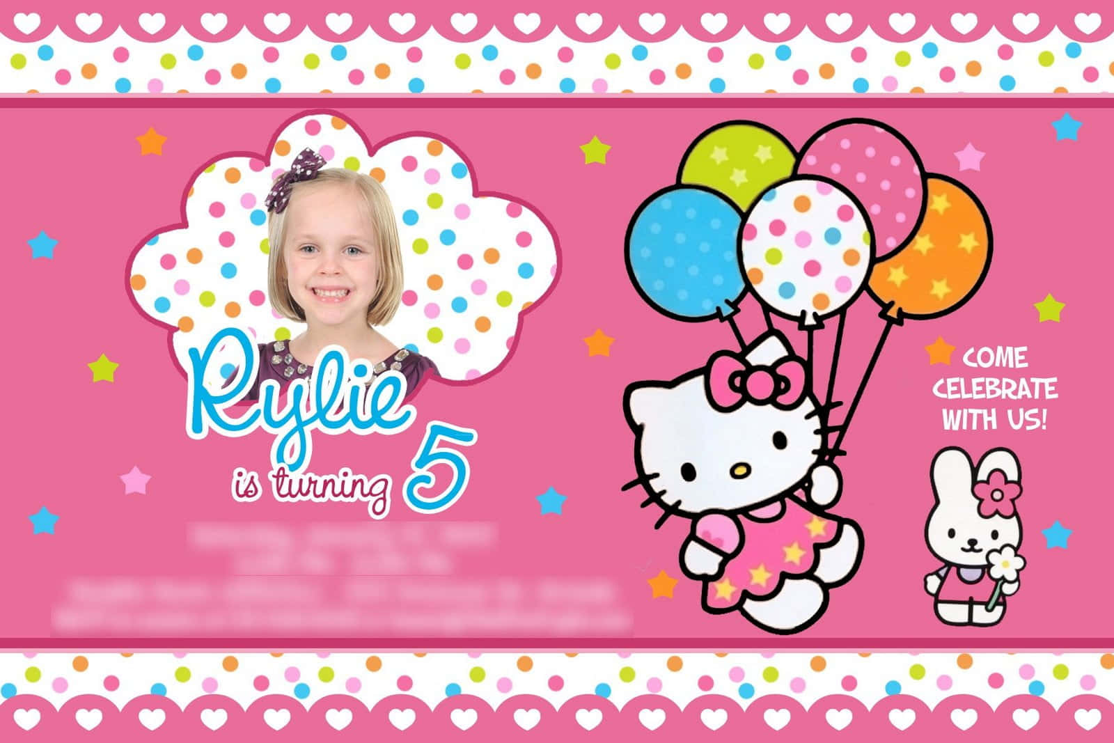 Adorable Hello Kitty Party Celebration Wallpaper