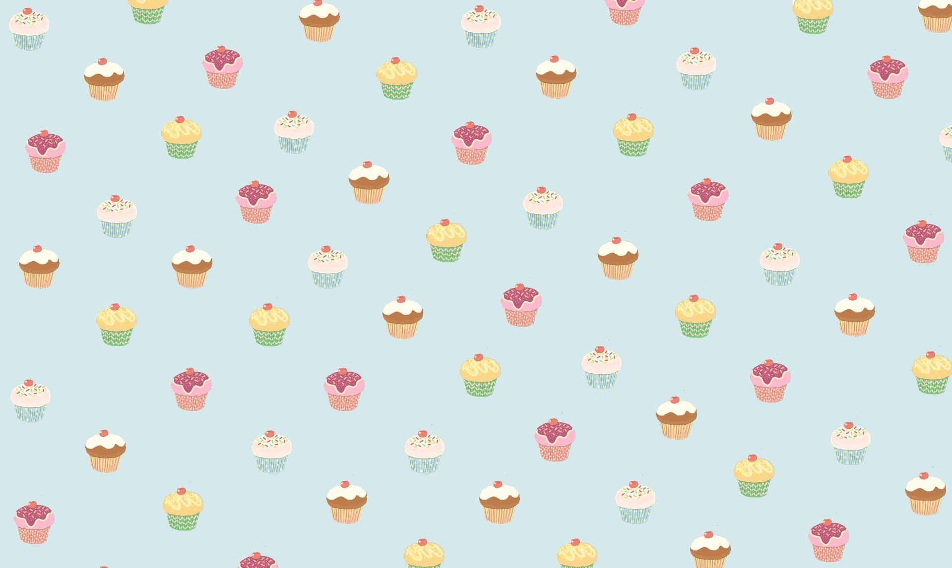 Adorable Kawaii Dessert Collection Wallpaper